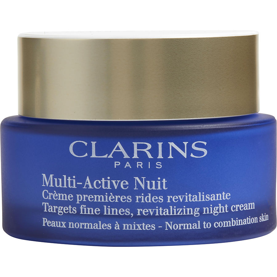 Clarins multiactive night targets fine lines revitalizing night cream for normal to combination skin 50ml/1.6oz