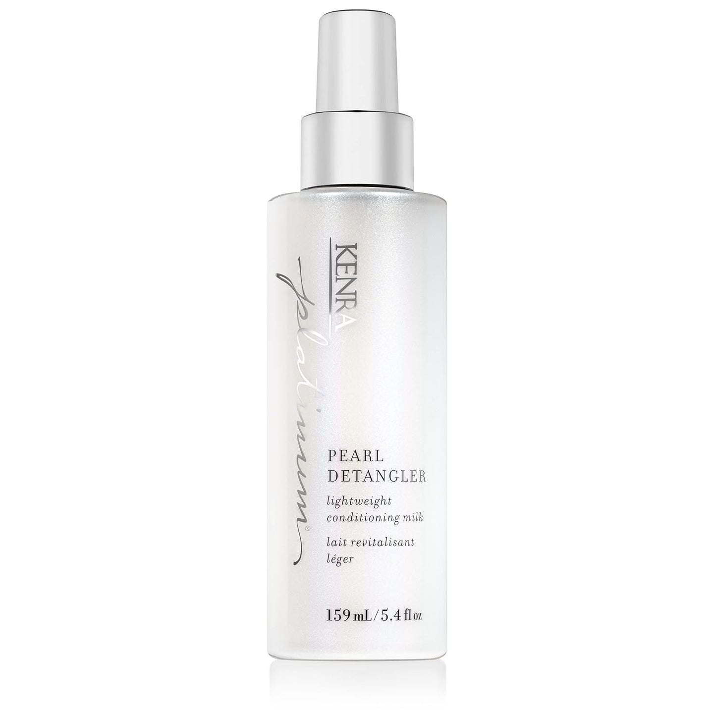 Kenra Platinum Pearl Detangler | Lightweight Conditioning Milk | Adds Moisture & Slip | Effortless Detangling & Manageability | Thermal Protection Up To 450F | All Hair Types | 5.4 fl. oz