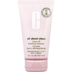 Clinique  rinse off foaming cleanser--150ml/5oz