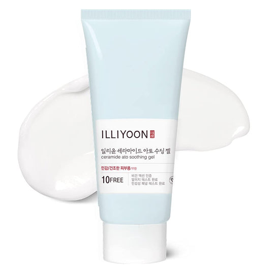 Illiyoon Ceramide Ato Soothing Gel 175ml(5.91oz) | High Moisturizing Cooling Gel Lotion for Tired and Dry Skin