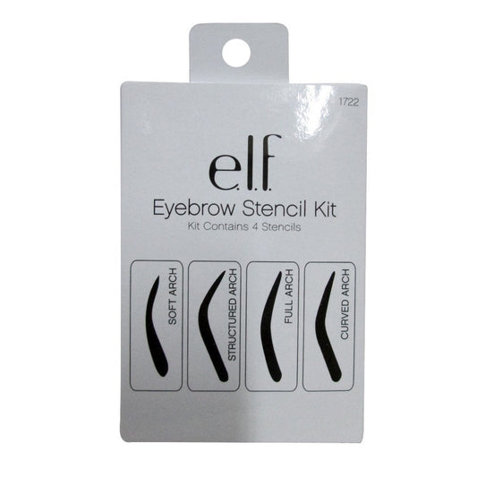 e.l.f. Cosmetics Eyebrow Stencil Kit for Perfectly Shaped Brows, Contains 4 Reusable Stencils