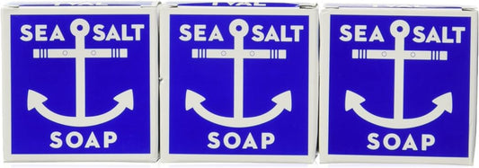 Swedish Dream Sea Salt Soap Set by Kala, 4.3 Ounce (Pack of 3)