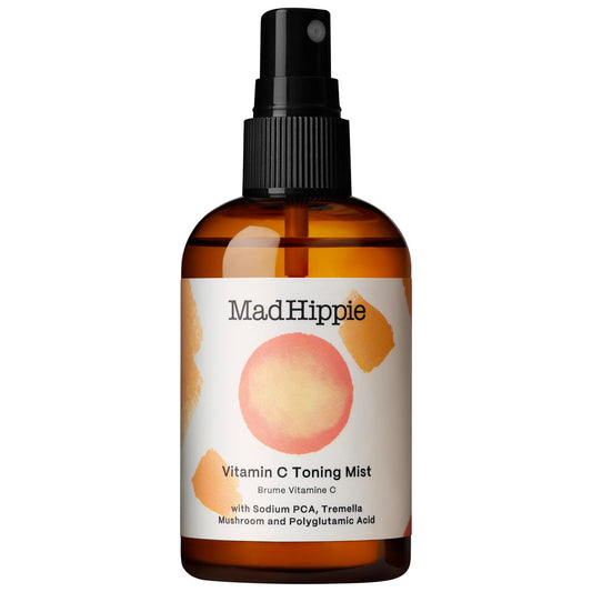 Mad Hippie Vitamin C Toning Mist Ð Skin-Brightening Toner for Face, Vitamin C Facial Mist Hydrating Spray, 4 Oz