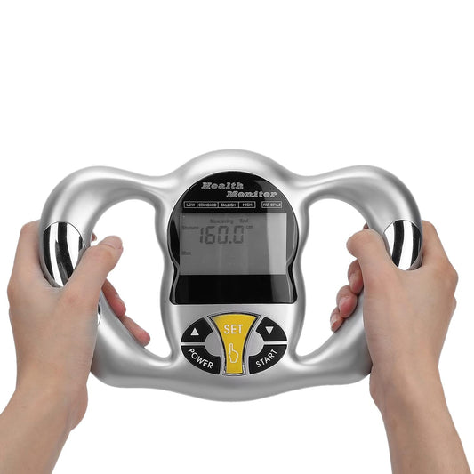 Handheld Body Fat Measuring Instrument Smart Accurate Digital Body Composition Machine BMI Meter Fat Analyzer for Fitness Weight Loss