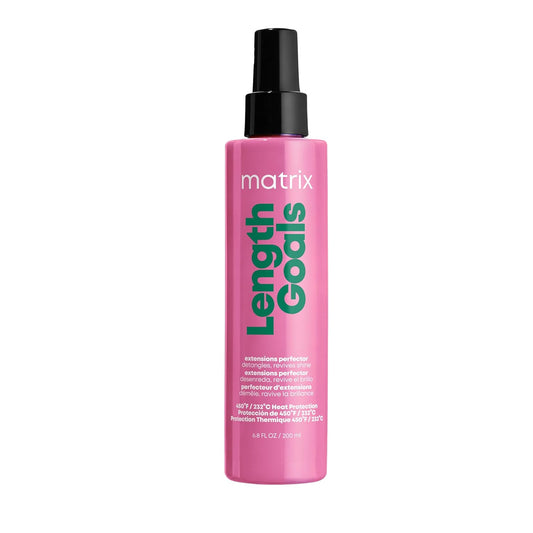 Matrix Length Goals Extensions Perfector Multi-Benefit Heat Protectant & Styling Spray | Leave-In Hair Treatment | For Damaged Hair | Professional Leave In Spray | Packaging May Vary | 6.8 Fl. Oz.