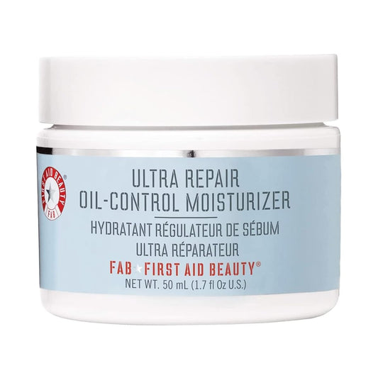 First Aid Beauty Ultra Repair Oil Control Moisturizer Ð Oil-Free, Lightweight Mattifying Cream Ð 1.7 oz.