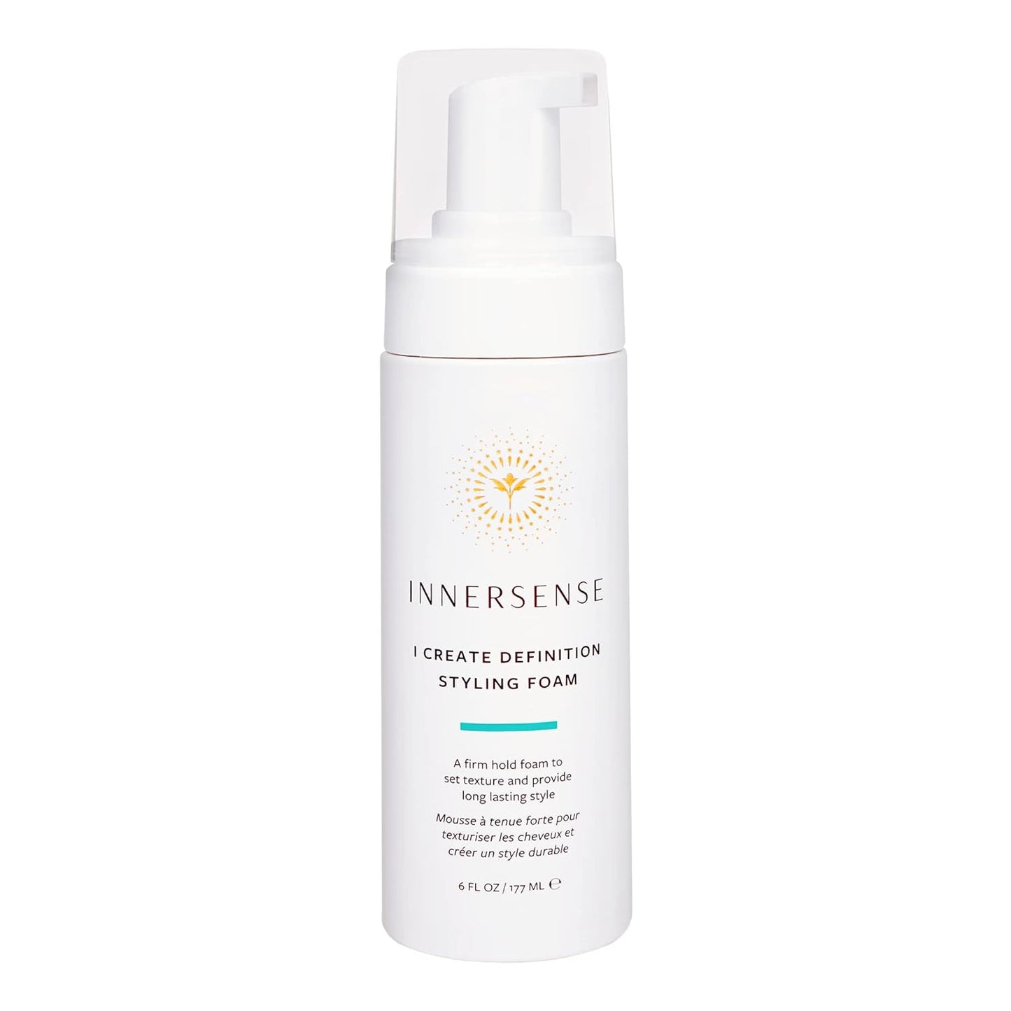 INNERSENSE Organic Beauty - Natural I Create Definition Styling Foam | Clean Haircare For Long-Lasting Curls (6 fl oz | 177 ml)