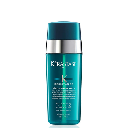 KERASTASE Resistance SŽrum ThŽrapiste Hair Serum | Strengthening Hair Serum & Heat Protectant | Dual Oil & Cream Mix | For Weak, Over-processed and Damaged Hair | 1.01 Fl Oz
