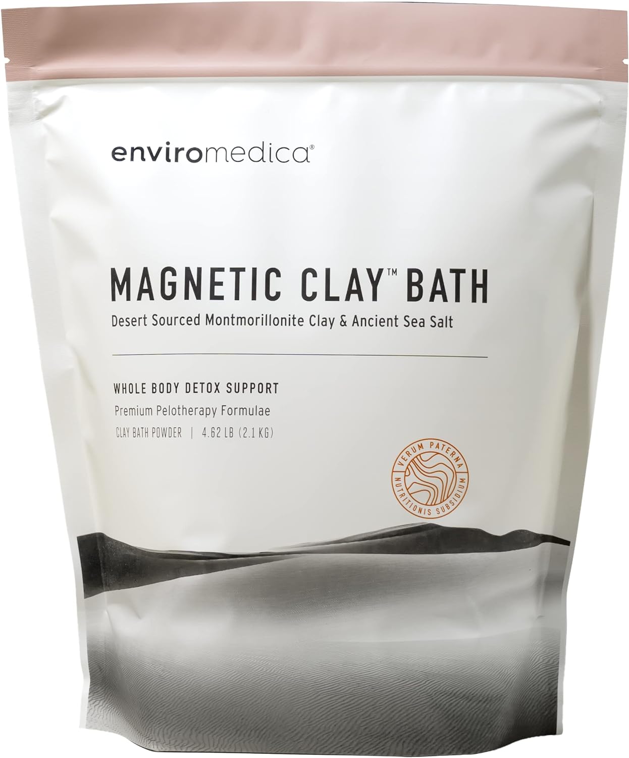 Magnetic Bentonite Clay Detox Bath Ð Sodium & Calcium Bentonite, & Himalayan Salt Ð Healing Clay to Remove Environmental Toxins for a Whole Body Detox Ð Health & Beauty Clay by Enviromedica