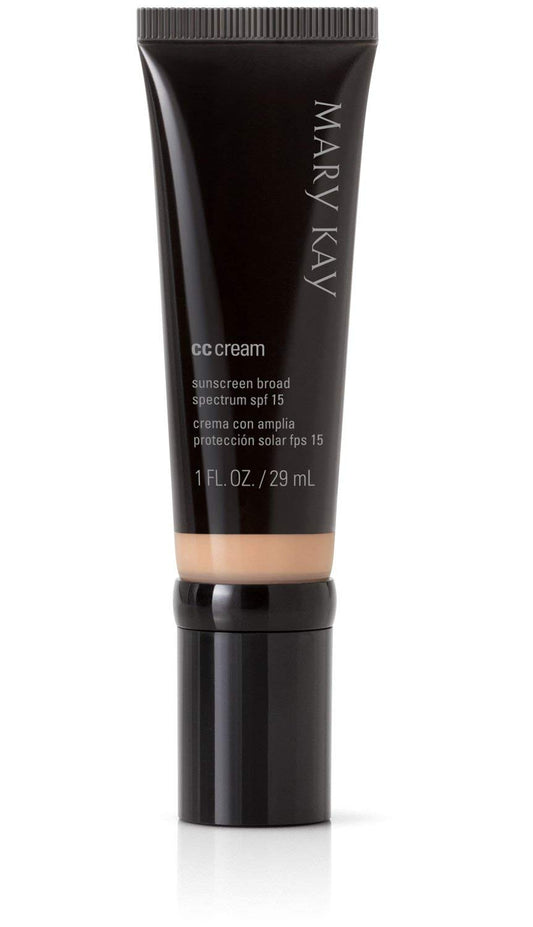 Mary Kay CC Cream: Lightweight Moisturizer & Sunscreen SPF 15 for All Skin Types (1 Fl Oz)