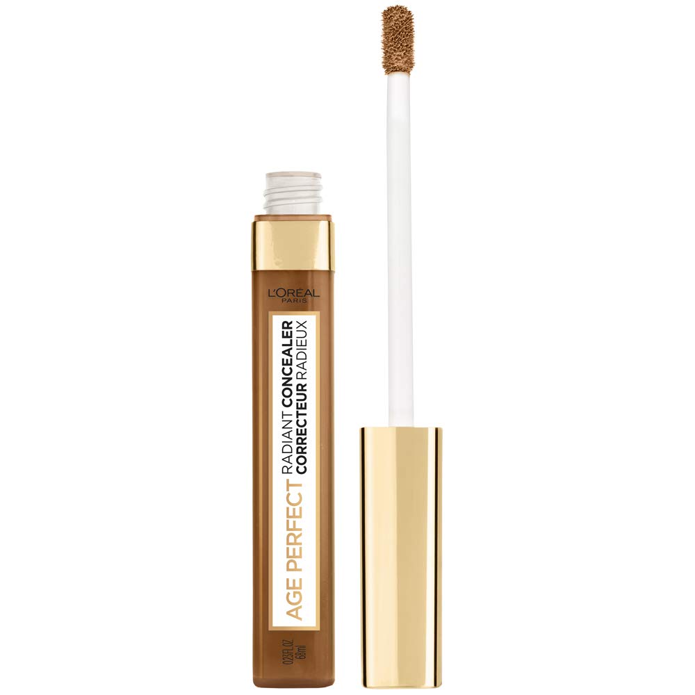 LÕOrŽal Paris Age Perfect Radiant Concealer with Hydrating Serum and Glycerin, Almond
