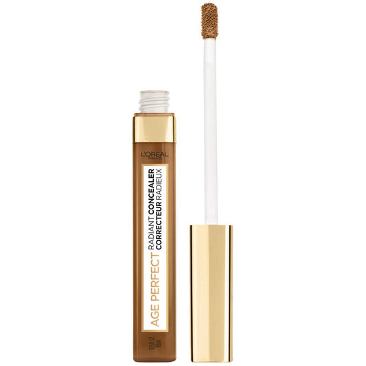 LÕOrŽal Paris Age Perfect Radiant Concealer with Hydrating Serum and Glycerin, Almond