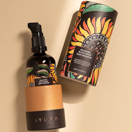 Balaayah Black Gram Body Booster - Bestselling Body Oil for Dry, Aging Skin