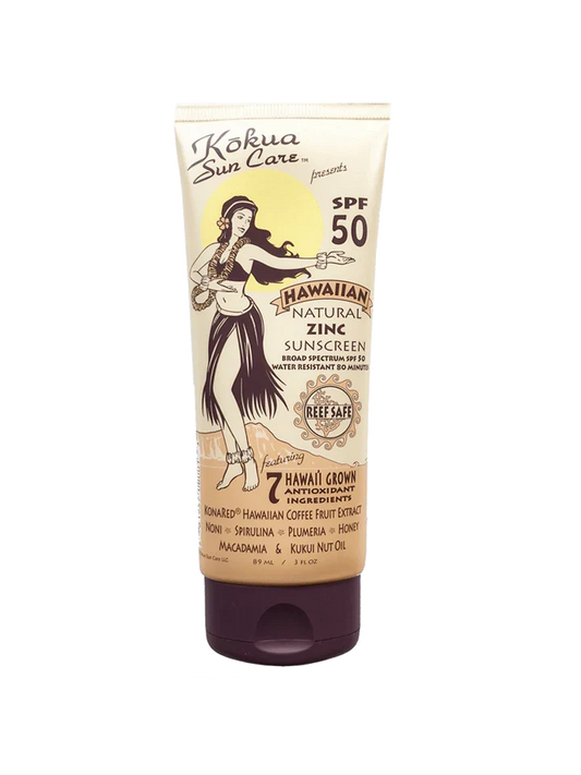 Kokua Sun Care Hawaiian Natural Zinc Sunscreen