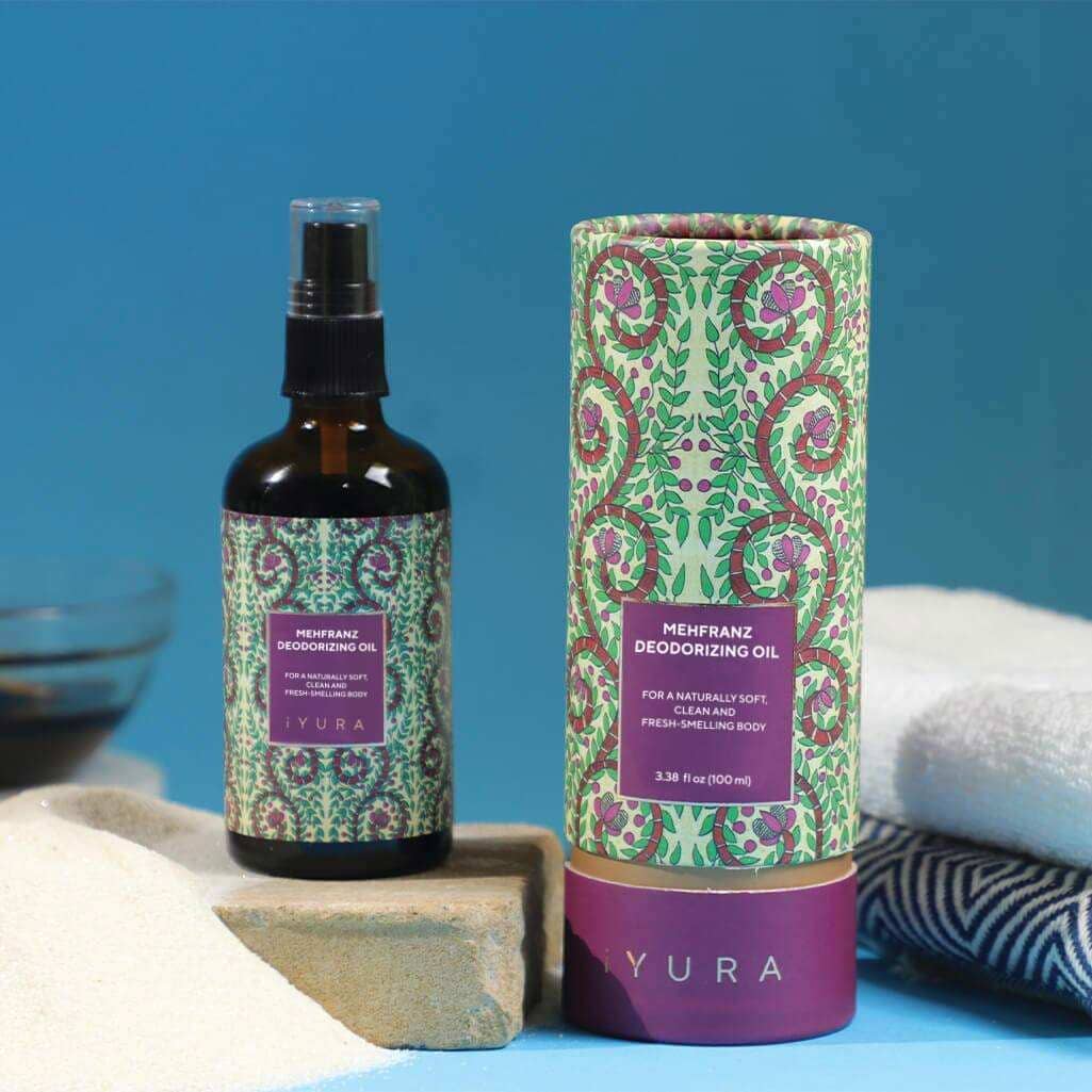 Mehfranz Deodorizing Oil -- For A Naturally Soft, Clean and Fresh-Smelling Body