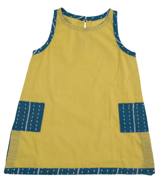 Mirasa Design Celery Dress | handmade | indigo clothing Mirasa Design