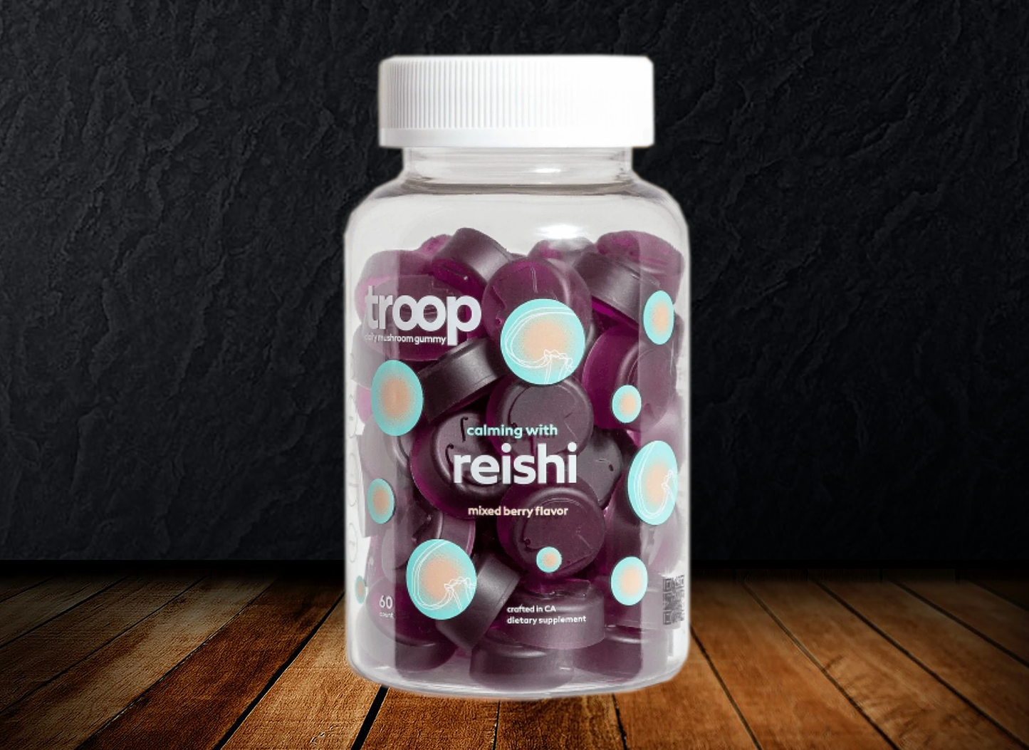 Troop • REISHI • mixed berry gummies by CULTUREShrooms